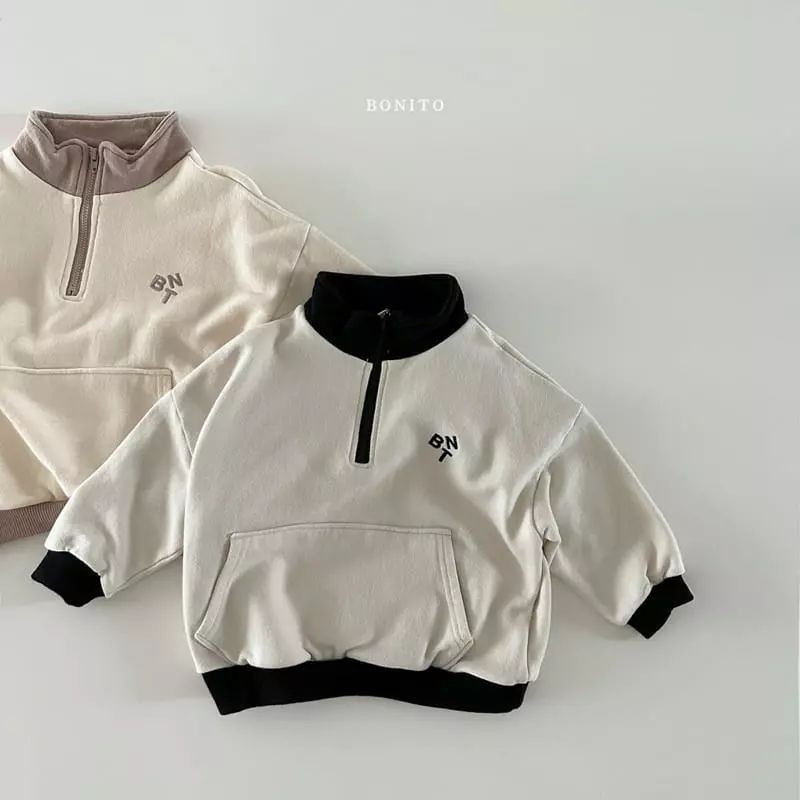Bebé ropa de primavera estilo coreano ropa para niños bebé collar cremallera suéter niño primavera Bebé Ropa de primavera arriba image 2