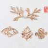 DIY Ping An Festival accessories Bad 安 Step and shake the new crown, ancient style alloy series, handmade jewelry spot