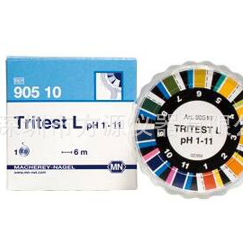 三色PH试纸德国MN三色PH测试条精密三色PH酸碱度检测试纸
