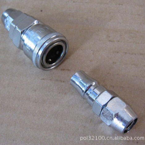 厂家供应20SP+PP快速接头气动元件不锈钢钢材螺纹气缸耐腐蚀快接