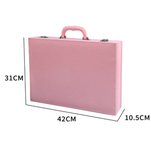 Factory Direct Sales Customized Satchel Leather Chinese Style Mahjong Box Chip Casual Game Gift Box Exquisite Mini Mahjong Box