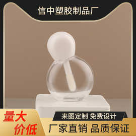 塑料葫芦造型唇彩瓶唇釉管扁圆形唇泥唇蜜源头厂家透明空瓶批发