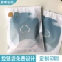 磨砂定制透明pe拉链袋