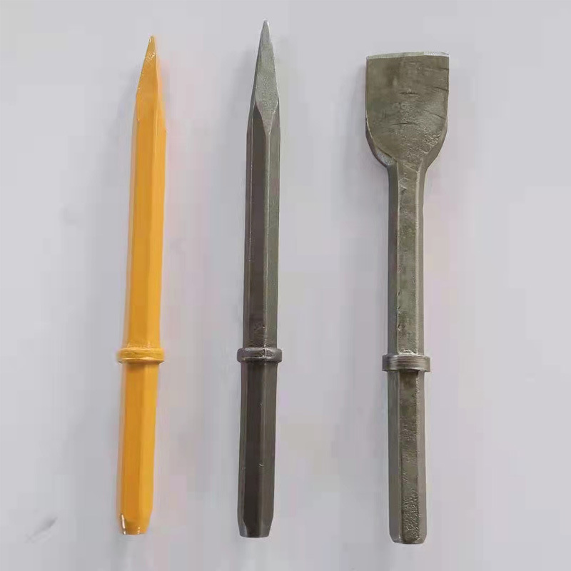 宏煤供应高强度风镐钎子 G10/G20/G7风镐钎子尖扁头风镐钎子