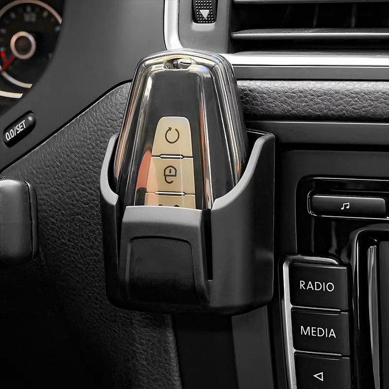 New Car Remote Control Storage Box Center Console Storage Box Car Multi-Function Car Key Storage Box Card Holder