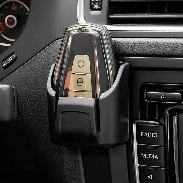 New Car Remote Control Storage Box Center Console Storage Box Car Multi-Function Car Key Storage Box Card Holder