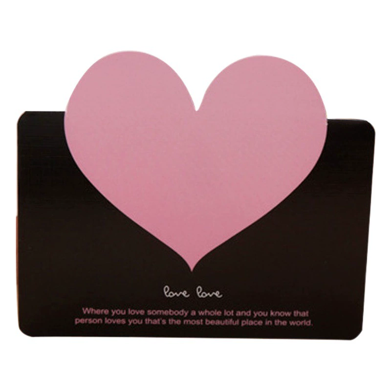 Трансграничная К-стиль, креативная универсальная поздравительная открытка с любовью, благословение на День Благодарения, открытка для сообщений, праздник, день рождения, цветочный магазин, маленький подарок с цветами