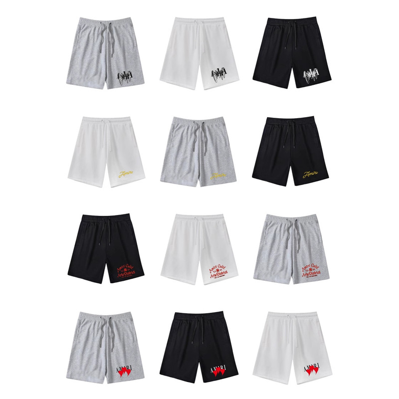 Mlb Summer Cross-Border Men's and Women's Couple Diamond Presbyopia Casual Embroidered Shorts Comfortable Loose Sports Pants New Trend