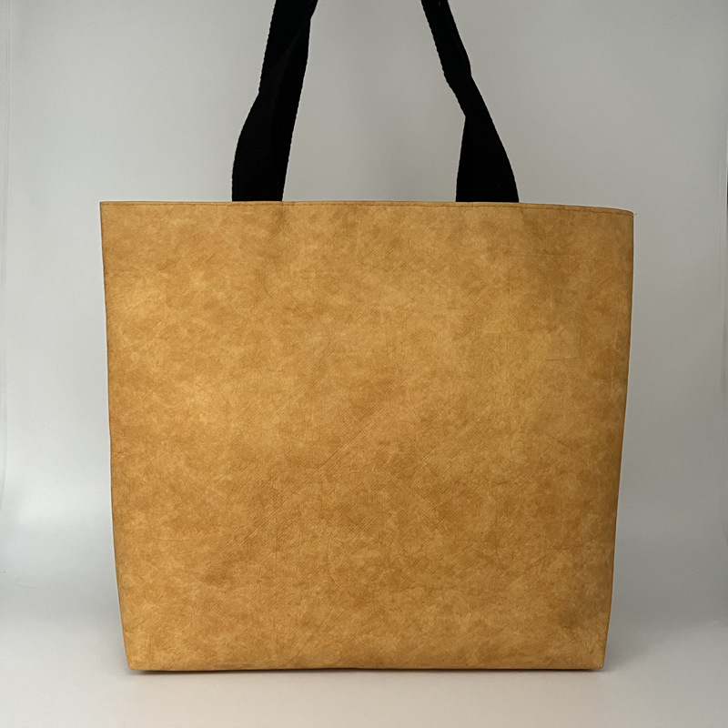 Washable, Tear-Resistant, Fashionable Dupont Paper Tote Bag, Customized Advertising Gifts, Exhibition Large Tote Bag Customization