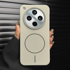 oppofindx8S 携帯電話ケース RENO14 超薄型つや消しハードシェル細いリング磁気吸引ハイエンドシンプル 13 に適しています。