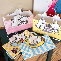 Co-signature Authorization Money Cute Cartoon Puppy Handbag for Girls Shopping Bag Packaging Bag Gift Bag Storage Bag