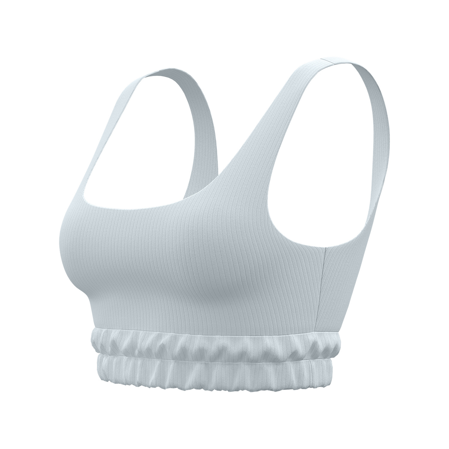 Sujetador de yoga en forma de U a rayas Juyitang, sujetador deportivo de leche de recolección de alta resistencia a prueba de golpes de dopamina