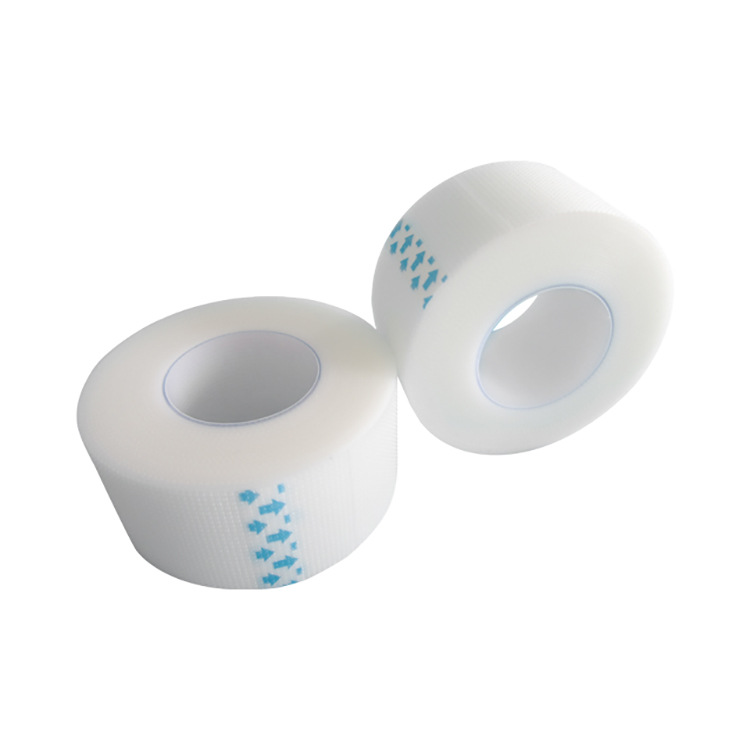 【工厂自产】一次性粘性PE胶带微孔透明透气的医用胶带