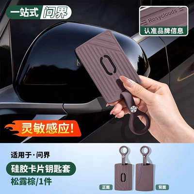 Static Rod/Key Bag | Card Holder Car - wenjie-universal-card-protector-truffle-brown-no-specifications