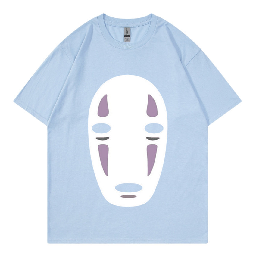 Primavera/Estate Nuova T-shirt da uomo senza volto Sciolto Coal Ball Lettera Manica corta Unisex Manica corta da uomo T_voghion.com