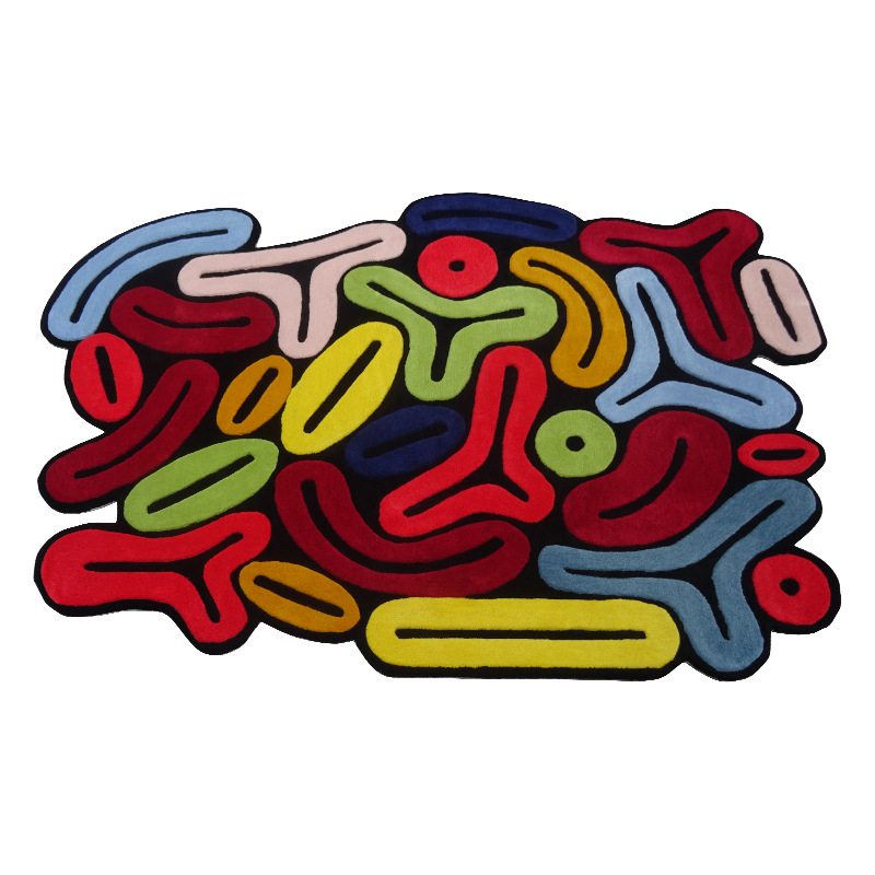 Fábrica de fuente de alfombra doméstica de alta gama gruesa sala de estar fácil de cuidar dormitorio alfombra personalizada al por mayor