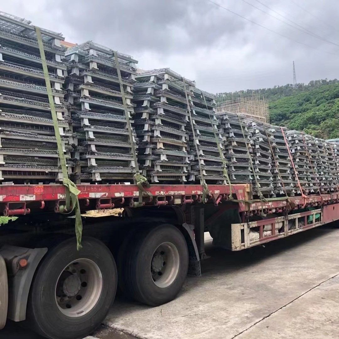 二手仓库笼铁筐铁笼折叠蝴蝶框一批1000个仓储笼