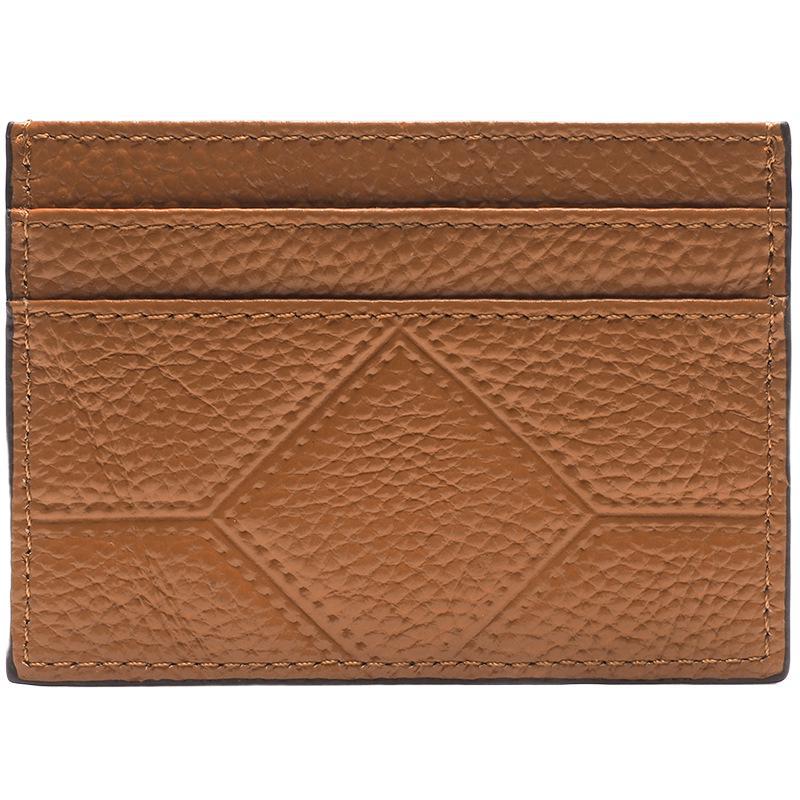 クロスボーダー本革超薄型カードバッグメンズシンプル名刺ホルダーレディース小型カードミニバスカードホルダーカードカバー