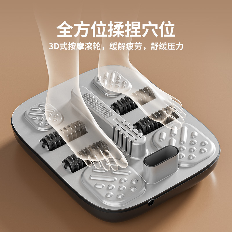 荣事达全自动按摩泡脚桶恒温加热家用洗脚盘电动智能泡脚足浴盘|undefined
