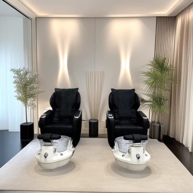 Baño eléctrico de pies de belleza multifuncional sofá de masaje de pedicura de baño de pies de spa salón de masaje de masaje de sofá