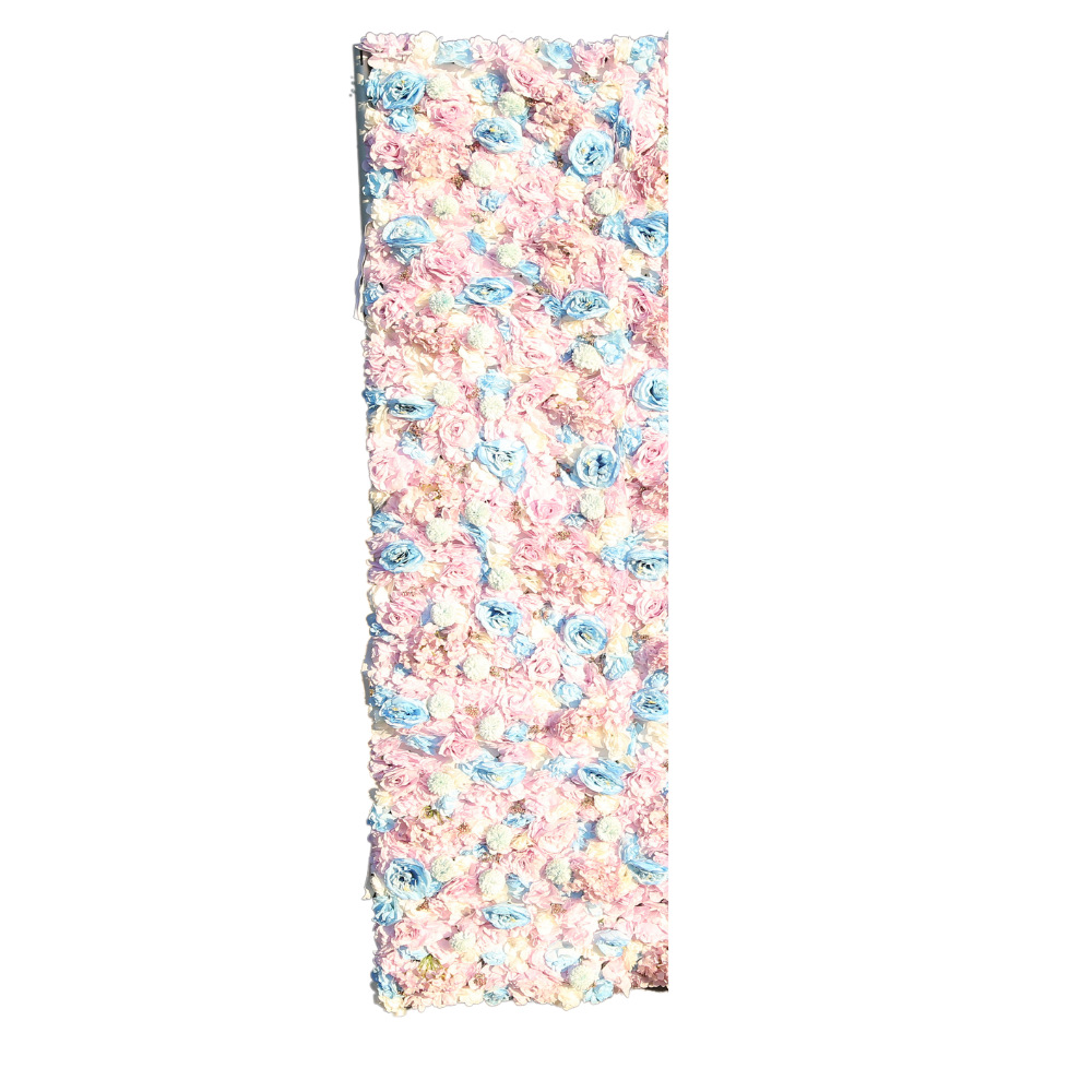 Fondo de tela simulación pared de flores pared de fondo boda decoración de bodas actividades al aire libre decoración pared de flores