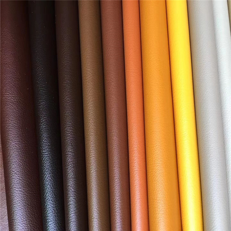 厂家直销环保牛纤皮真皮，1.4-1.5MM荔枝纹LM63103
