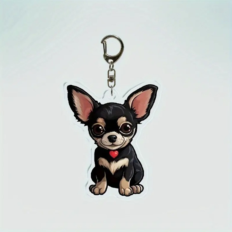 Colgante acrílico transfronterizo gatito negro decoración espejo retrovisor colgante para los amantes de las mascotas colgante joyas