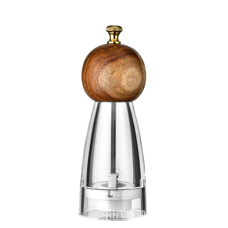 6inch 아카시아 나무 둥근 머리