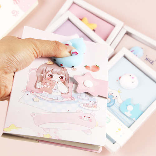 Cute decompression notebook, creative notebook, decompression student notebook, children's gift stationery book wholesale
