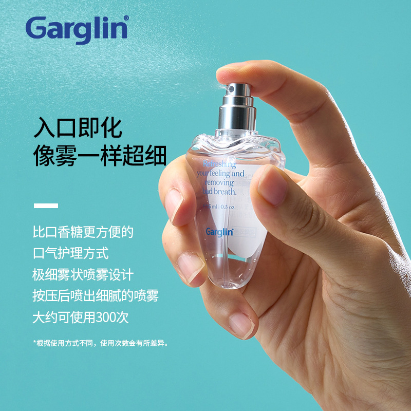 輸入品 Garglin フレッシュマウススプレー 口腔スプレー 口臭消臭剤 消臭・香り残り|undefined