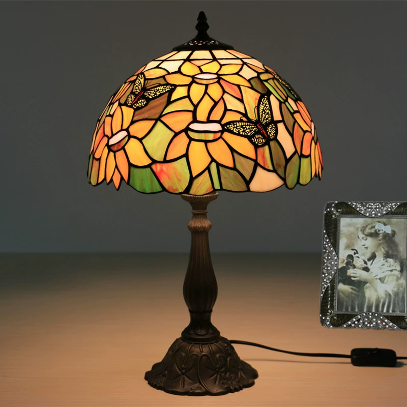 (Cross-border trading), table lamp for bed, retro creative lantern, Germany