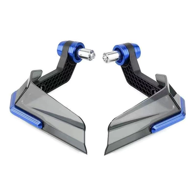 Suitable for Honda Ube/Calf/009 Electric Vehicle Modified Horn Windshield Motorcycle Handlebar Protection Windshield (Other Electric Vehicle Accessories) - 101-windshield-blue