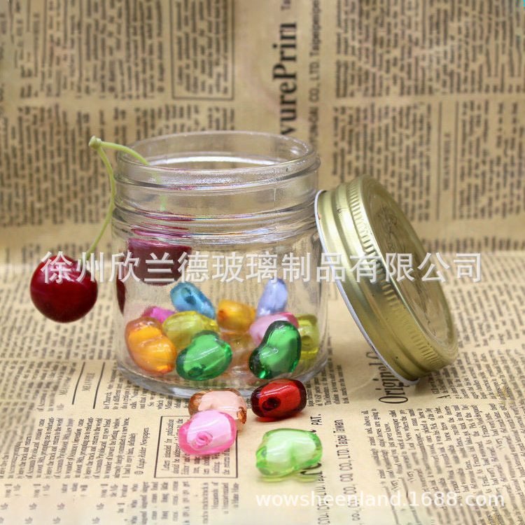 厂家生产180ml玻璃果酱罐以及各种玻璃食品瓶批发