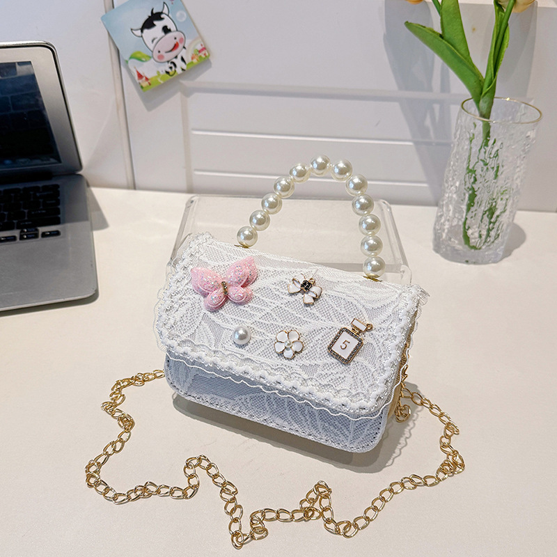 Bolso de mano de moda coreana para niños, bolso de verano para niñas, bolso de estilo de estilo de dibujos animados, bolso de hombro.