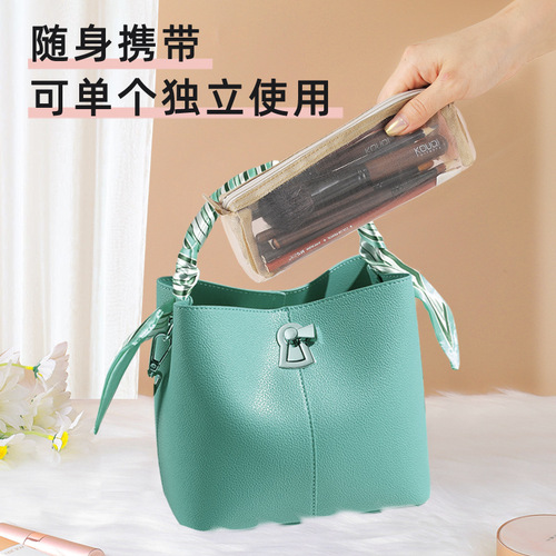 4-in-1 Makeup Bag, Washable Portable Travel Storage Bag, Ins Style Toiletry Bag, New Makeup Pouch, Categorized Storage Bag