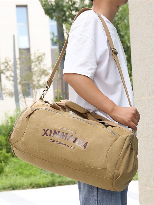 Bolsa de fitness, bolsa deportiva de separación húmeda y seca, bolsa de mensajero de entrenamiento de una sola pieza para hombre, bolsa de viaje de equipaje de mano para mujer, estilo europeo y americano