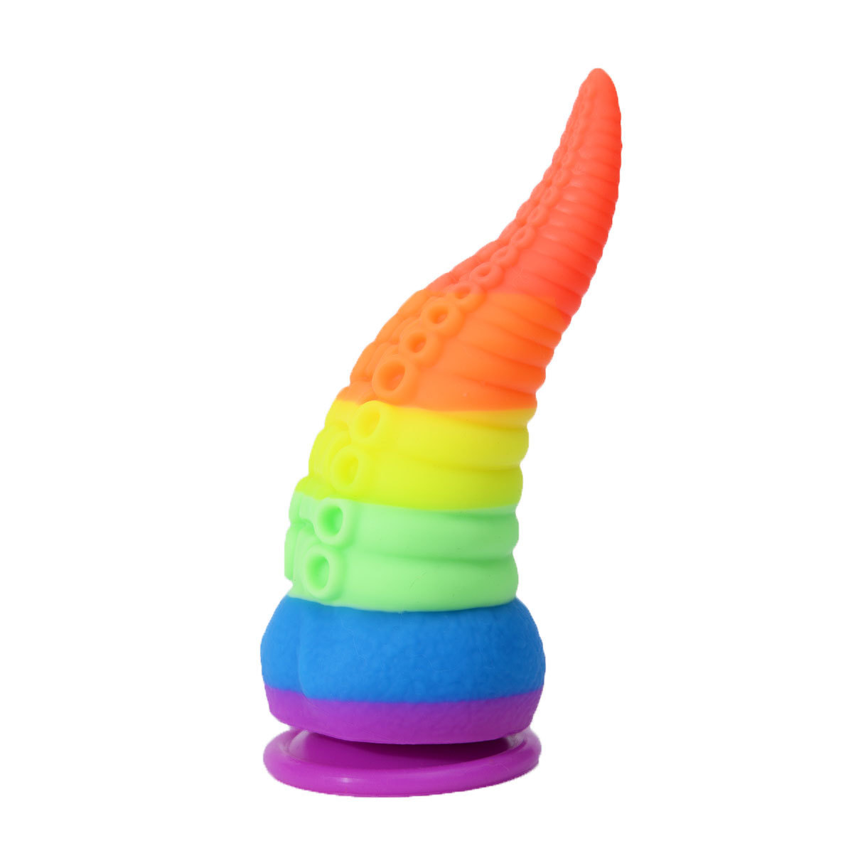 Orissi liquid silicone mixed color octopus plug tentacle soft male and female universal shaped anal sphincter expander_voghion.com