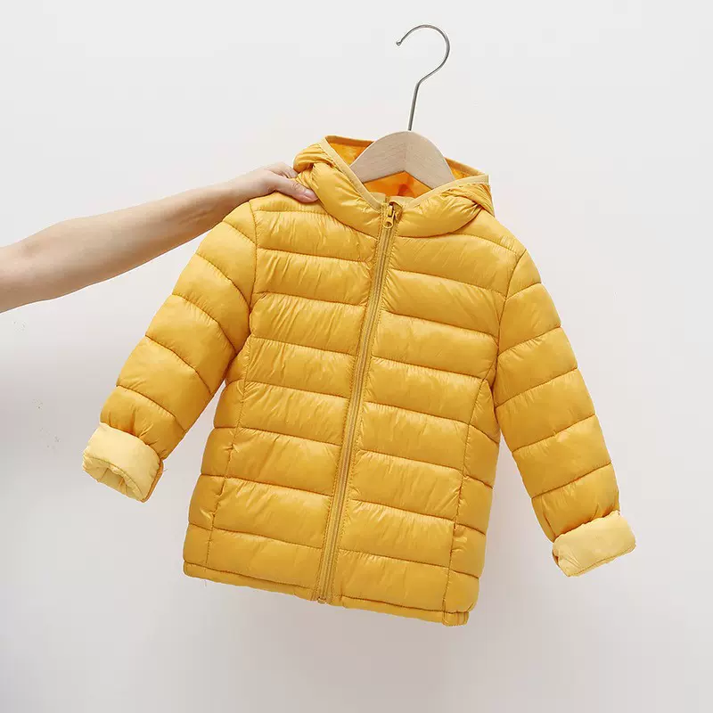 2025秋冬新款童装儿童羽绒服男女中大小童宝宝短款休闲保暖外套潮