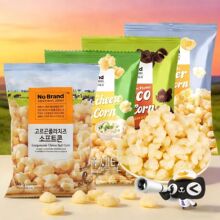 韩国进口Nobrand诺倍得冈古佐拉芝士玉米卷爆米花办公室休闲零食