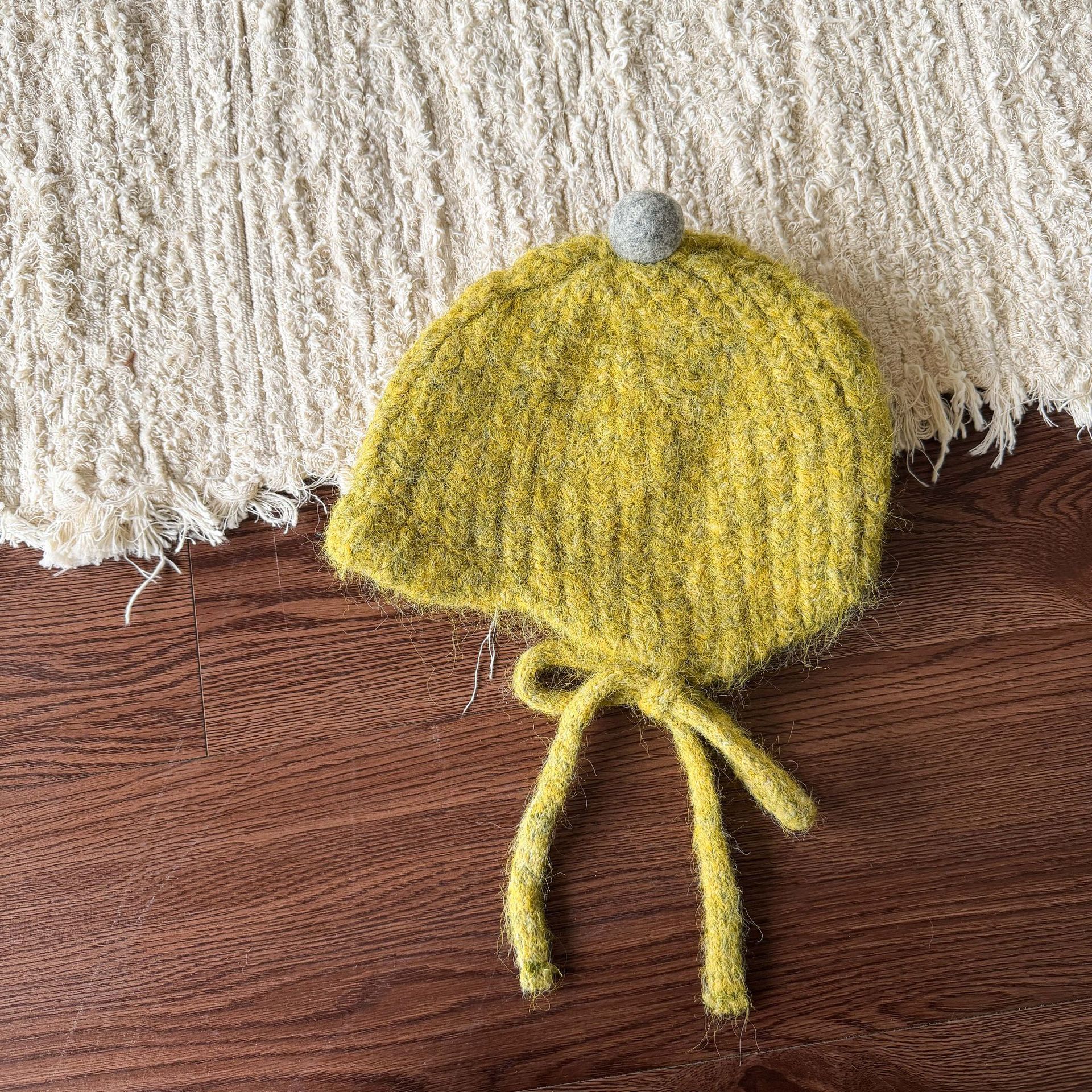 Sugar Pear ropa infantil sombrero de invierno a prueba de viento caliente gorras de oído para niños gorras de punto lindas gorras de lana para hombres y mujeres