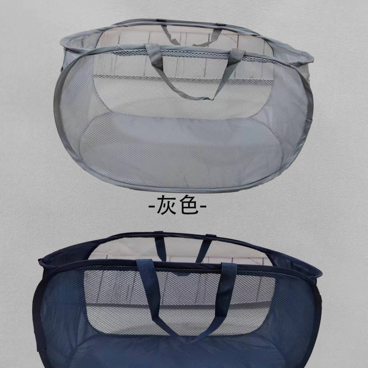 源头厂家洗衣篮新款手提脏衣篮可折叠大号家用脏衣篓收纳筐批发