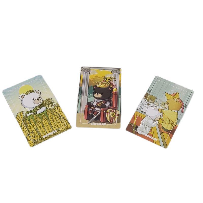 Teddy Bear Tarot Oracle Cards Party Board Game Deck_voghion.com