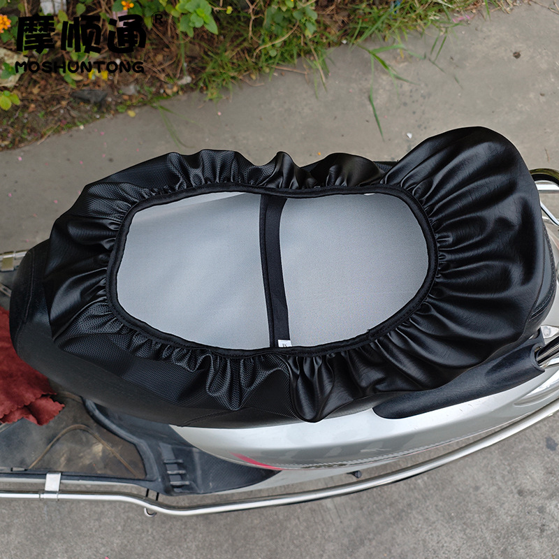 Winter Electric Motorcycle Waterproof Sunscreen Scratch-resistant Thickened Cushion Cover Battery Car Rainproof Cushion Cover