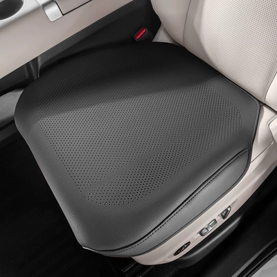 Four Seasons Pad – 2026 New Model Seat Cushion, Universal - noble-black-single-seat-one-piece