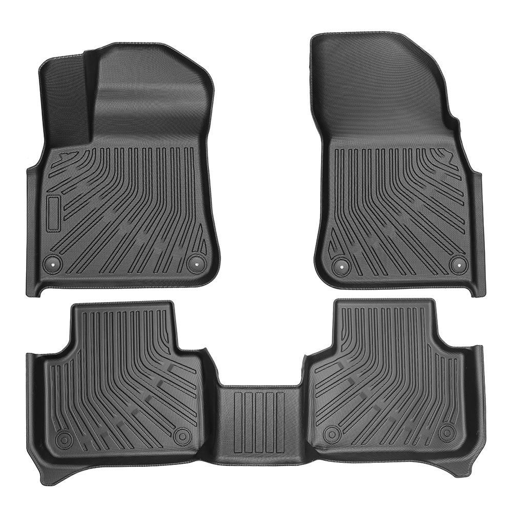 Aplicable a Porsche Cayenne 2019 - 2025 TPE Foot Pads 3D All Weather Material Backpack Pad