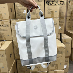小型バックパック、大容量バックパック、ポータブルショルダーバッグ、安全反射ストリップ、反射ポリエステル繊維素材