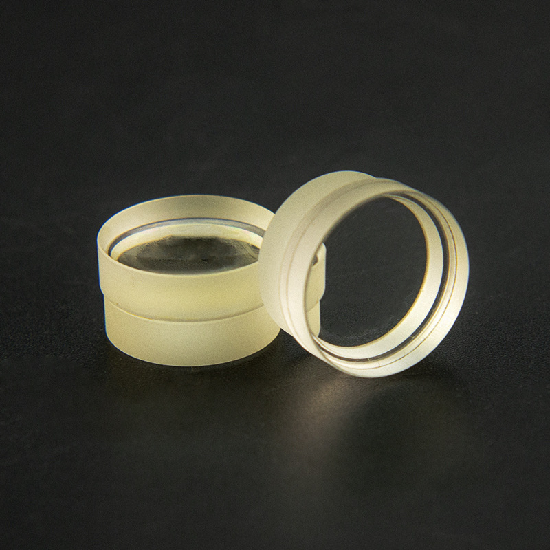 光学玻璃镜片消色差镜片双凸胶合透镜 望远镜物镜镜片HMY