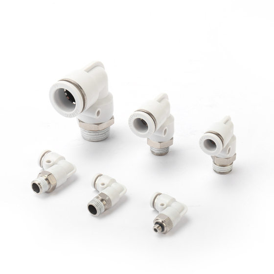 PC/PCF External Thread Straight Quick Plug Connector PC8-02/10-03 Quick Plug Pneumatic Connector Gas Pipe Connector