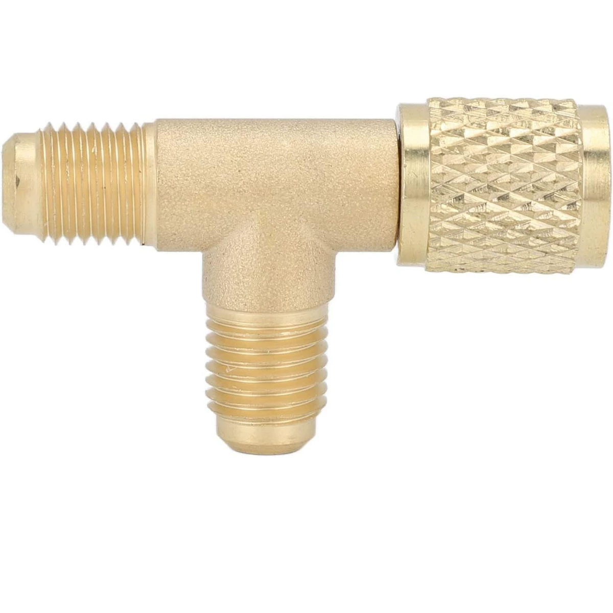 Адаптер преобразования порта высокого/низкого переменного тока r22r12r134 трехходовой интерфейс 1/4sae фтор-трубки