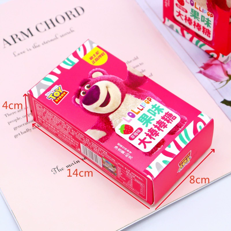 Disney Cross Berry Berry Nougat 35г Боксинг Детский рождение разведение свадебная свадьба сахарные закуски